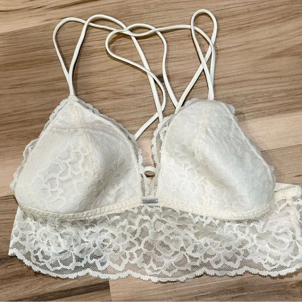 Victoria’s Secret Lace Triangle Bralette Women's Small